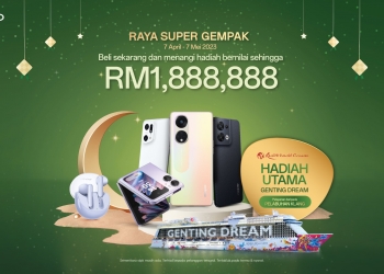 PROMO: OPPO Raya Super Gempak sediakan hadiah bernilai sehingga RM1.8 juta