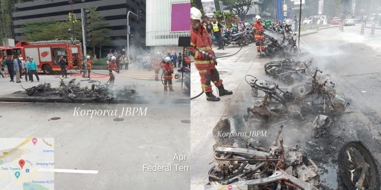 Insiden kebakaran KLCC: Seorang direman, Polis syak perbuatan khianat