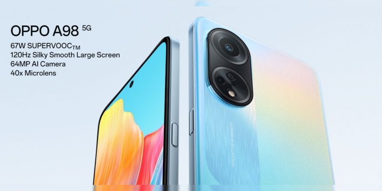 Oppo A98 akan masuki Malaysia, telefon siri Oppo A pertama dengan SuperVOOC 67W