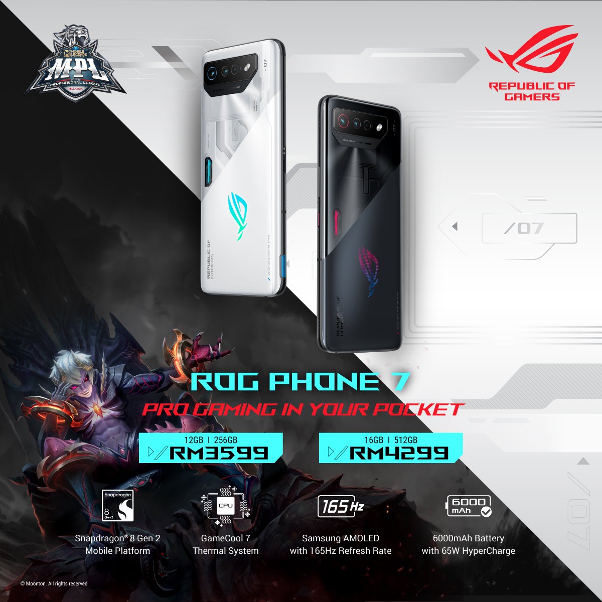 ROG Phone 7 Dan Phone 7 Ultimate: Maklumat Penjualannya Di Malaysia ...