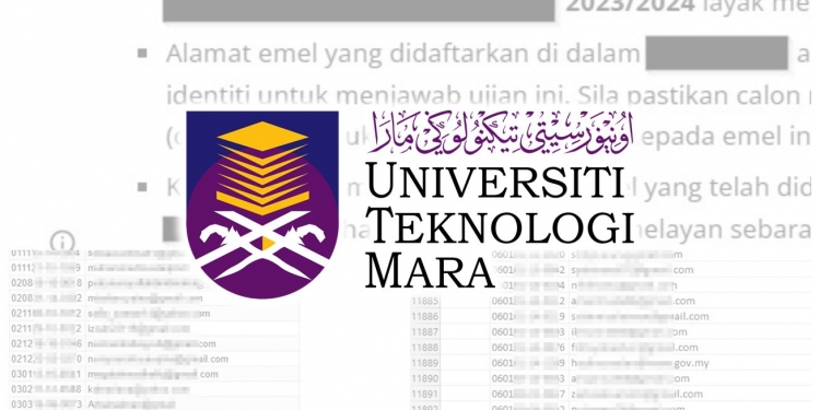 UITM mohon maaf kongsi secara terbuka lebih 11,000 nombor KP pelajar dalam Google Sheet