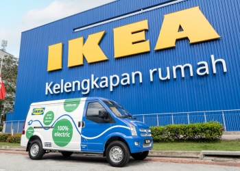 IKEA Damansara guna van EV untuk hantar perabot anda ke sekitar daerah Petaling