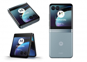 Imej Motorola Razr 40 Ultra beresolusi tinggi boleh diamati sepuasnya sebelum pelancarannya