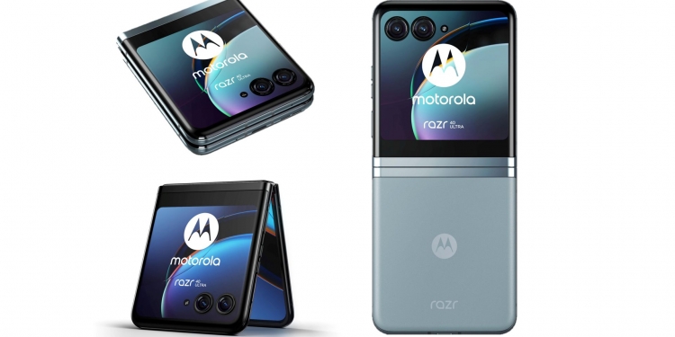 Imej Motorola Razr 40 Ultra beresolusi tinggi boleh diamati sepuasnya sebelum pelancarannya