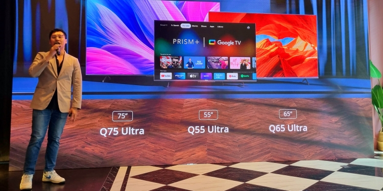 PRISM+ lancar barisan TV 4K QLED mampu milik, dikuasakan Google TV terbaru