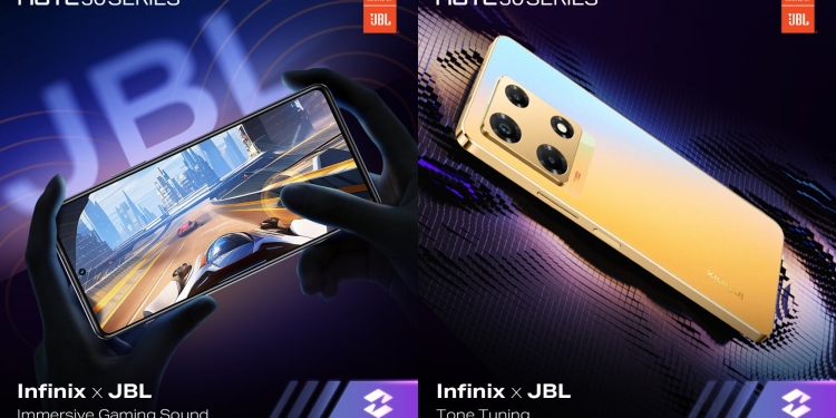 Infinix Note 30 sah dilancar pada 24 Mei, telefon dengan pengecas wayarles dan speaker JBL termurah