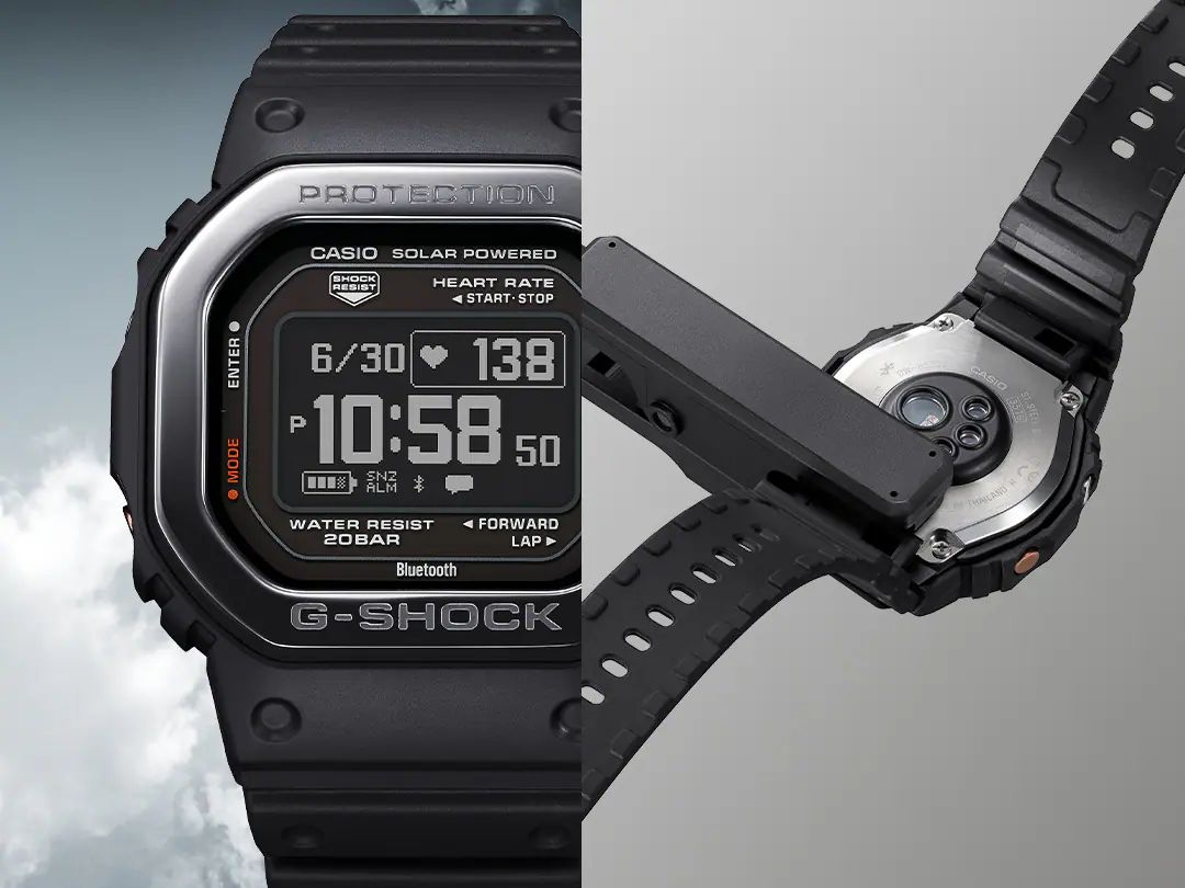 Casio G-Shock siri 5600 dengan panel solar dan hayat bateri 11 bulan ...