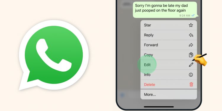 WhatsApp tambah ciri edit mesej, tapi ada masa had selepas dihantar