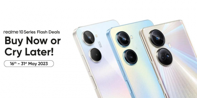 PROMO: Siri Realme 10 diberi diskaun sehingga RM200, harga bermula RM899
