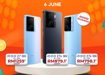 [PROMO] iQoo beri diskaun sehingga RM400 untuk barisan telefon, ada peraduan untuk merealisasikan impian anda