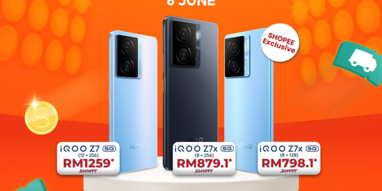 [PROMO] iQoo beri diskaun sehingga RM400 untuk barisan telefon, ada peraduan untuk merealisasikan impian anda