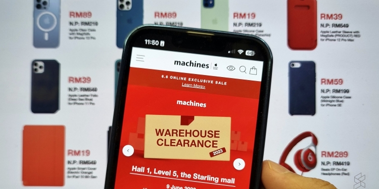 PROMO: Jualan Gudang Machines ada iPhone serendah RM699, iPad dari RM749 & banyak produk Apple lebih murah