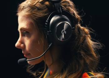 Logitech G PRO X2 LIGHTSPEED, fon kepala kegemaran gamer untuk kesan lokasi lawan dengan mudah