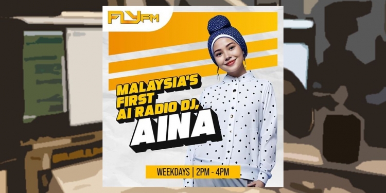 Bosan pelawak hambar jadi juruhebah? FlyFM ada Aina Sabrina, DJ radio berasaskan AI