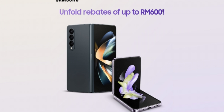 PROMO: Diskaun besar untuk Galaxy Z Fold 4 dan Z Flip 4 sekarang