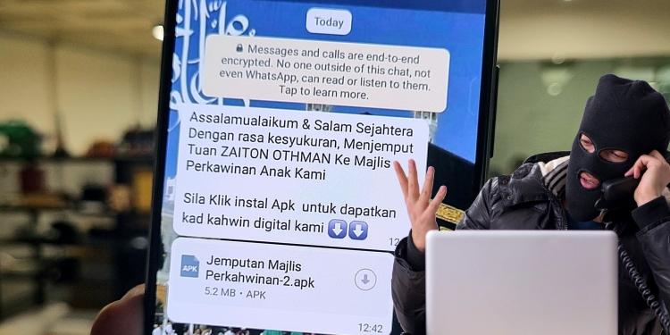 Jaga-jaga terima kad kahwin digital, ada scammer hantar virus