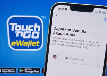 Ini cara tukar nombor telefon baru di Touch n Go eWallet, jika ada masalah daftar masuk