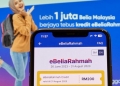 Lebih RM200 juta eBeliaRahmah ditebus di TNG eWallet