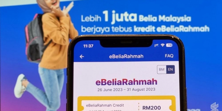 Lebih RM200 juta eBeliaRahmah ditebus di TNG eWallet