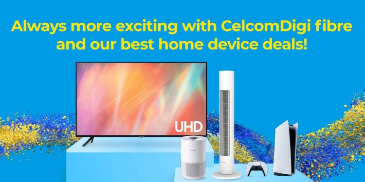 CelcomDigi Fibre perkenal pelan lebih laju sehingga 1Gbps, paling sesuai dengan pelan pascabayar