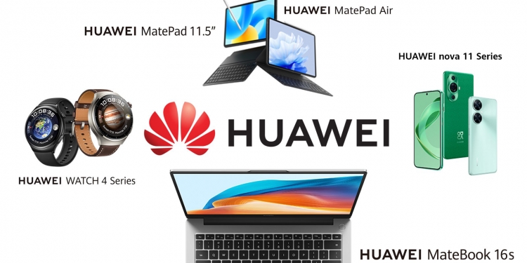 Telefon pintar siri Nova 11 akan dilancar bersama tablet, laptop dan jam pintar baru Huawei tidak lama lagi