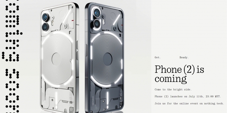 Rupa rasmi Nothing Phone 2 didedah, pelancaran Malaysia eksklusif bersama Yes