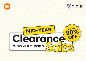 PROMO: 13 Cawangan Xiaomi Store adakan Jualan Penghabisan Stok, telefon dan robot vakum dari RM99