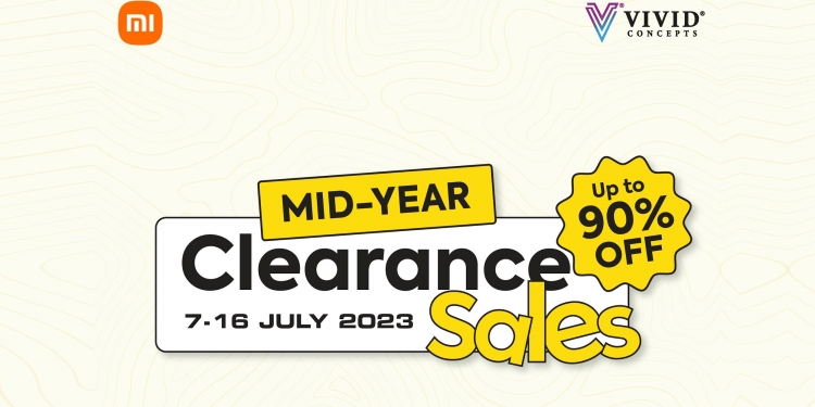 PROMO: 13 Cawangan Xiaomi Store adakan Jualan Penghabisan Stok, telefon dan robot vakum dari RM99