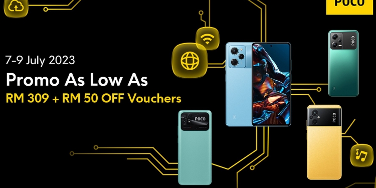 [Jualan 7.7] Poco F5 Pro dengan Snapdragon 8+ Gen 1 di bawah RM2,000, Poco C40 dari RM309