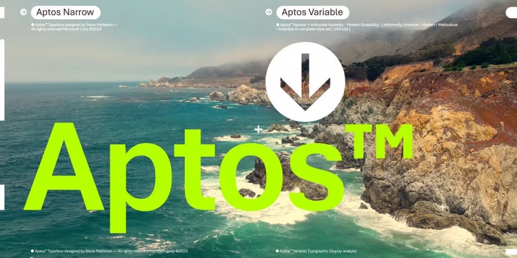 Calibri bersara selepas 15 tahun, font default Microsoft Office kini Aptos