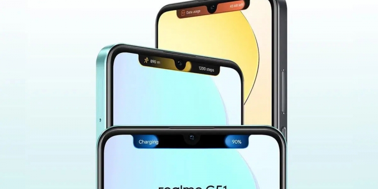 Realme C51, telefon baharu dengan Unisoc T612 dikesan dalam SIRIM Malaysia