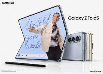 Samsung Galaxy Z Fold 5, pengalaman komputer diperhebat di peranti lipat kalis air