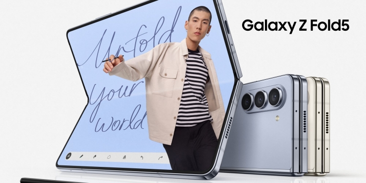 Samsung Galaxy Z Fold 5, pengalaman komputer diperhebat di peranti lipat kalis air