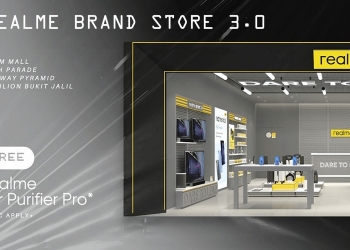 Anda patut kunjungi kedai jenama Realme serba baharu, hadiah percuma RM799 untuk pembeli terawal