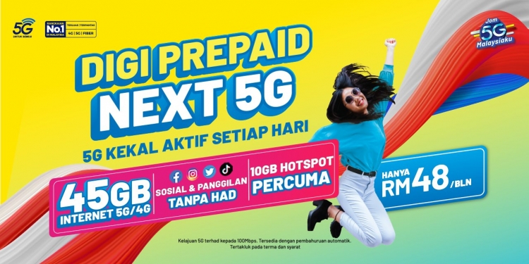 Senarai pelan 5G termurah di Malaysia, dari RM15 sebulan