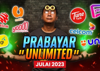 Senarai 8 telco yang ada pelan prabayar Internet unlimited di Malaysia (Julai 2023)