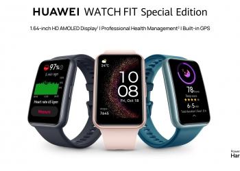 Huawei Watch Fit Istimewa, jam terbina GPS dengan sensor Truseen dan Trusleep dipertingkat