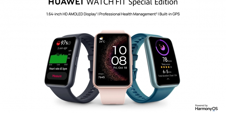 Huawei Watch Fit Istimewa, jam terbina GPS dengan sensor Truseen dan Trusleep dipertingkat