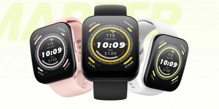 Amazfit Bip 5, jam tangan kecergasan termurah dengan speaker dan mikrofon