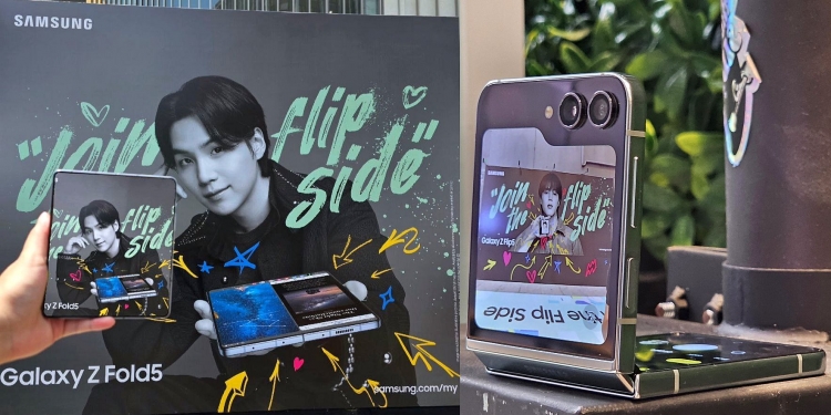 Singgah ke Flip Town untuk uji kehebatan kamera Galaxy Z Flip bersama kopi percuma