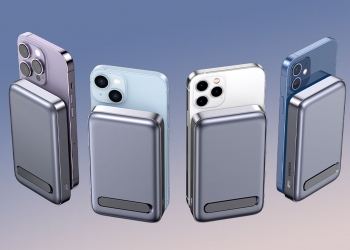 Powerbank Ugreen Magsafe 10k mAh ini mampu cas tiga peranti sekali gus