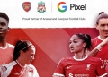 Google Pixel kini rakan telefon rasmi Arsenal dan Liverpool