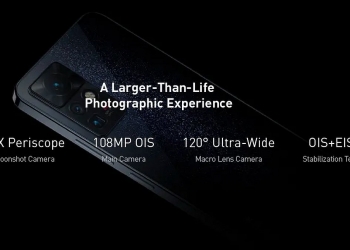 Telefon RM599 ini ada skrin AMOLED 120Hz dan kamera periskop dengan zum optikal 5x