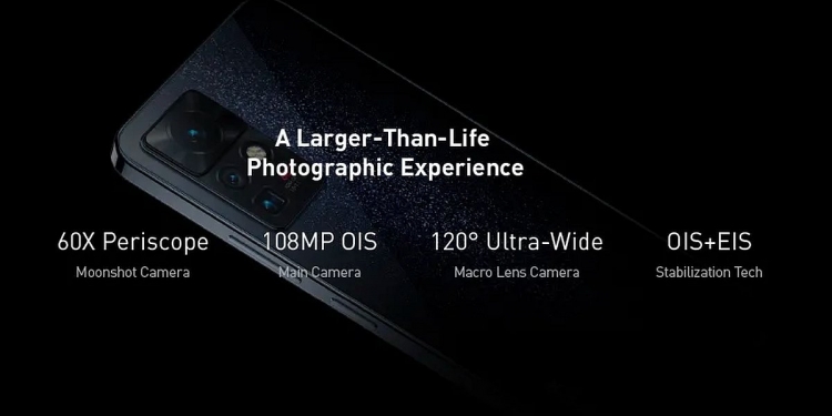 Telefon RM599 ini ada skrin AMOLED 120Hz dan kamera periskop dengan zum optikal 5x
