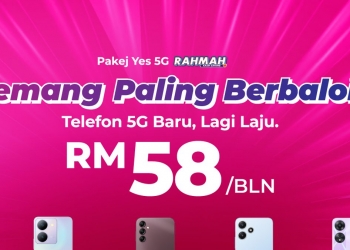 Pakej 5G Rahmah: Pelan Yes RM58 ada data 4G/5G tanpa had dan telefon 5G percuma