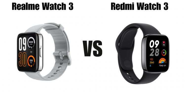 Realme Watch 3 vs Redmi Watch 3, mana satu lagi bagus?