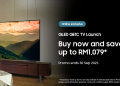 Samsung perkenal TV QLED 4K QE1C AirSlim sangat nipis, ada promosi penjimatan sehingga RM1,079