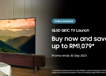 Samsung perkenal TV QLED 4K QE1C AirSlim sangat nipis, ada promosi penjimatan sehingga RM1,079
