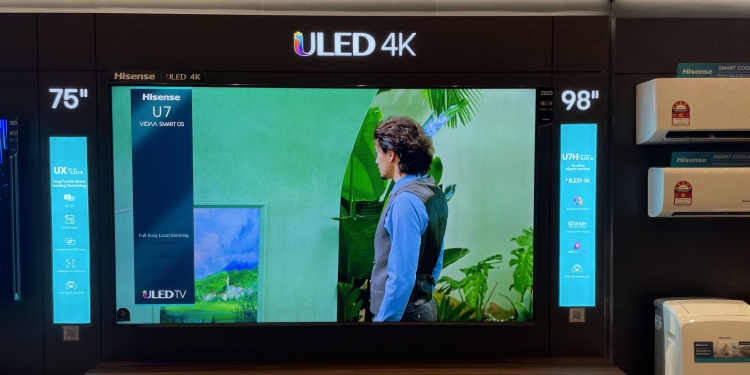 Hisense lancar TV ULED 4K dengan Mini-LED, Game Mode Pro 144hz dan saiz sehingga 98-inci