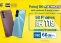 Pakej 5G Rahmah: Celcom tawar data 60GB serta YouTube & Sosial tanpa had, telefon 5G serendah RM119